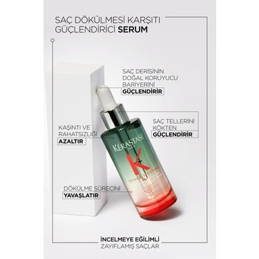 KERASTASE Genesis Homme Erkeklere Özel Dökülme Önleyici ve Yoğunlaştırıcı Serum 90ml