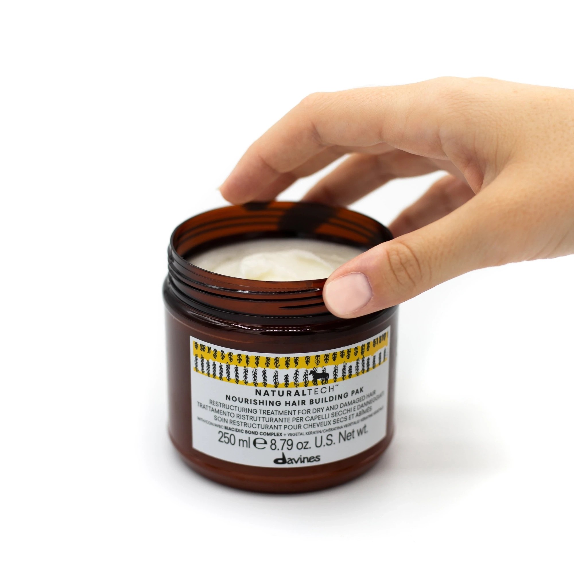Davines NaturalTech Besleyici Saç Yapıcı Pak Saç Onarıcı Maske 250 ml