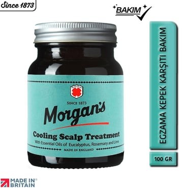 Morgan's Pomade Cooling Scalp Treatment - Egzama Kepek Karşıtı Baş Derisi Bakım Tedavisi 100 gr