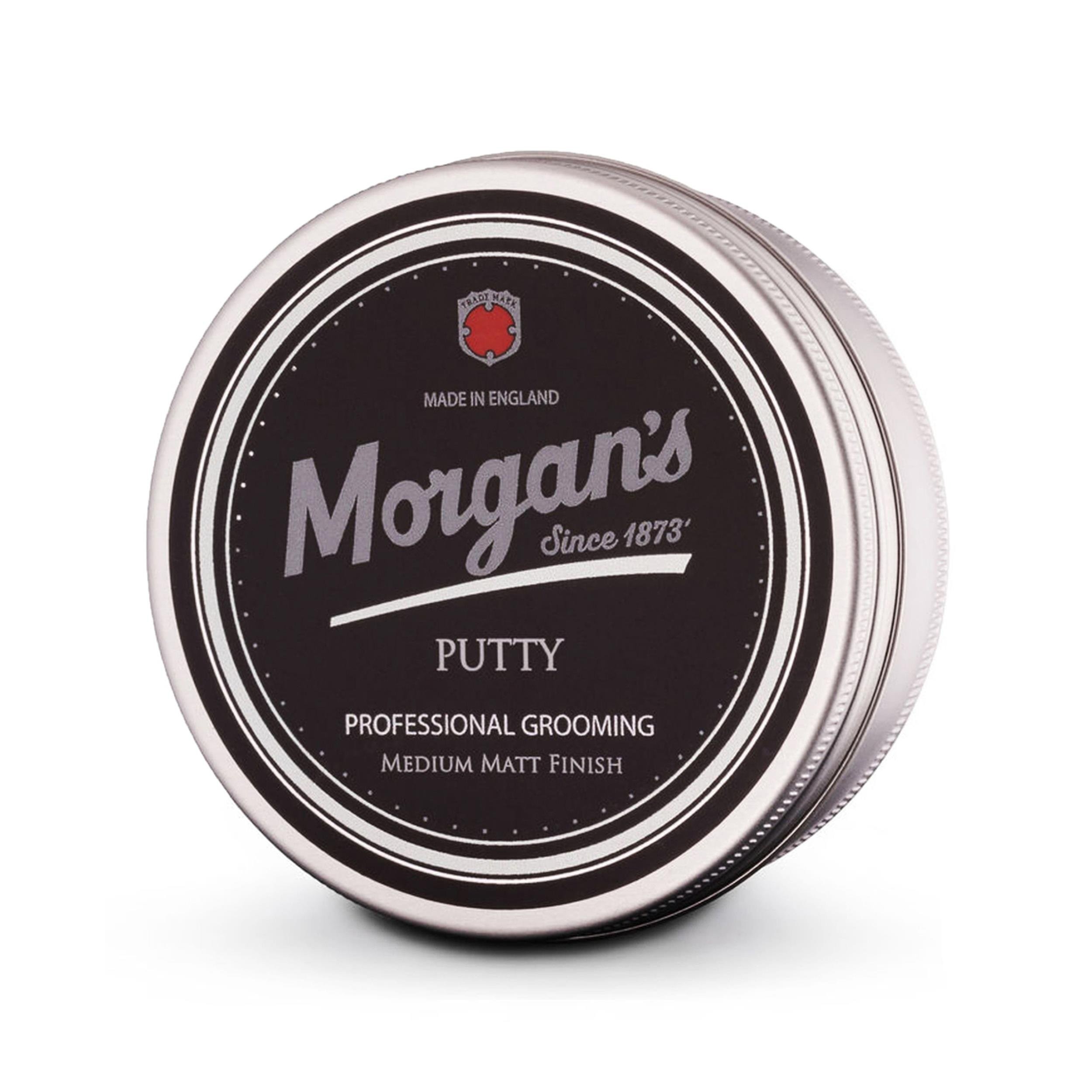 Morgan's Pomade Putty Medium Matt Finish - Orta Tutuşlu, Hacim Veren Mat Şekillendirici Krem 75ml