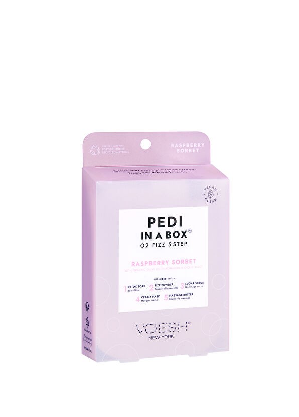 Voesh Pedi In A Box Ahududu Sorbe O2 Fizz 5 Adımlı Pedikür Seti 