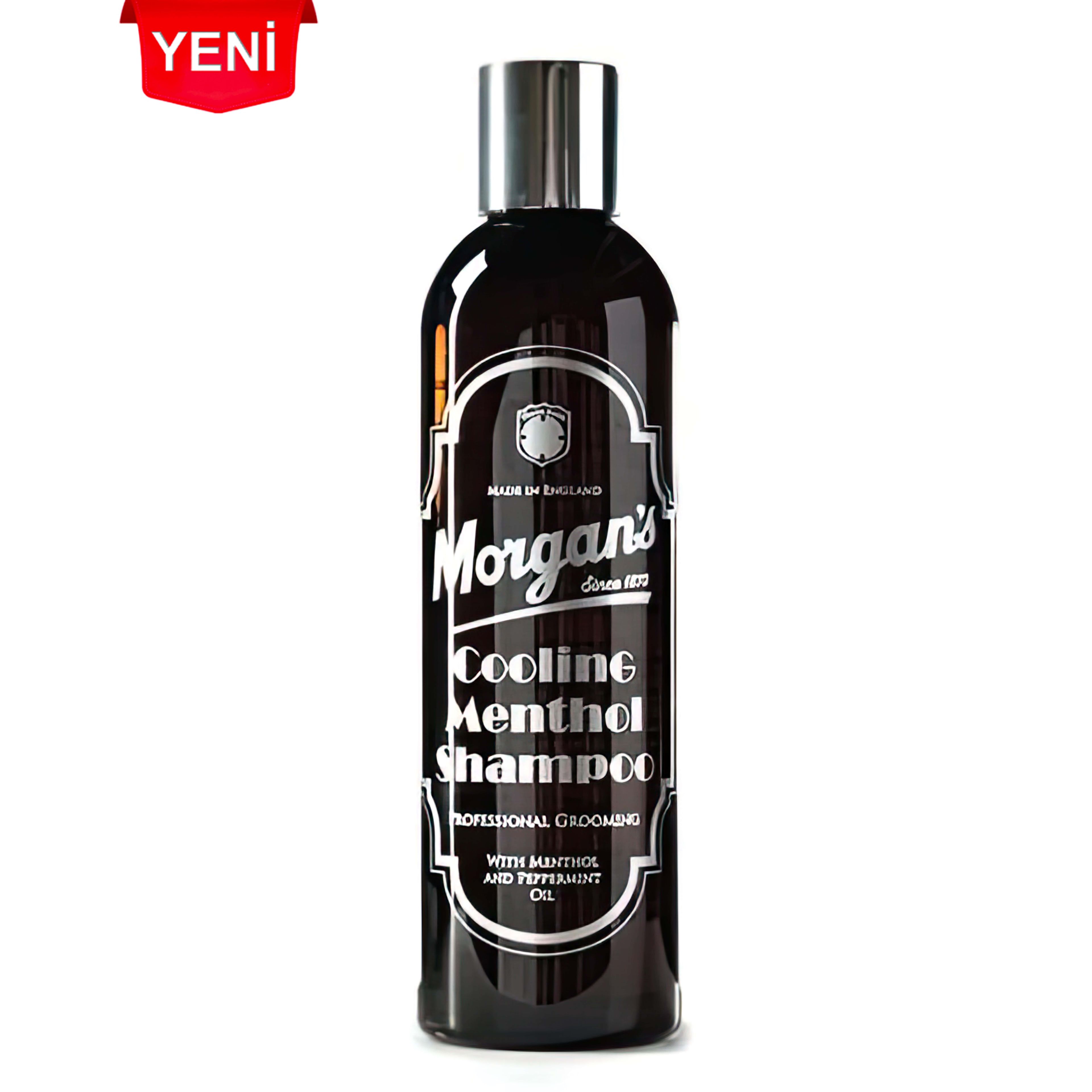 Morgan's Pomade Cooling Menthol Shampoo - Mentollü Ferahlatıcı Bakım Şampuanı 250 ml