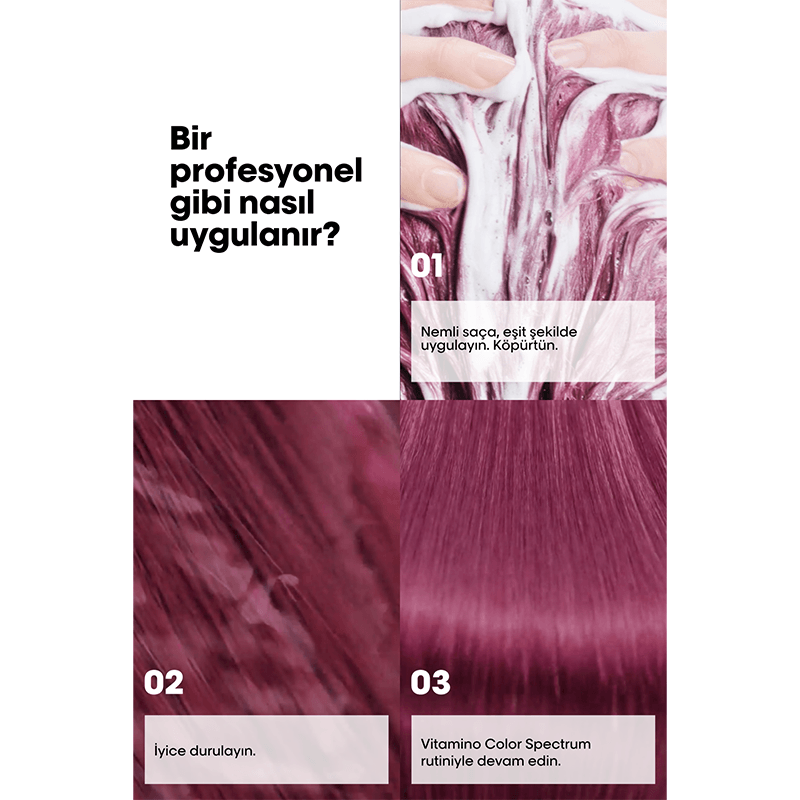 Vitamino Color Spectrum - Boyalı Saçlar İçin Solma Karşıtı Şampuan