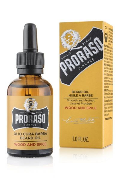 Proraso Sakal Bakım Yağı, Wood & Spice, 30 ml