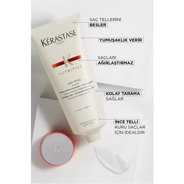 Kerastase Nutritive Lait Vital Kuru Saçlar için Saç Kremi 150 ml
