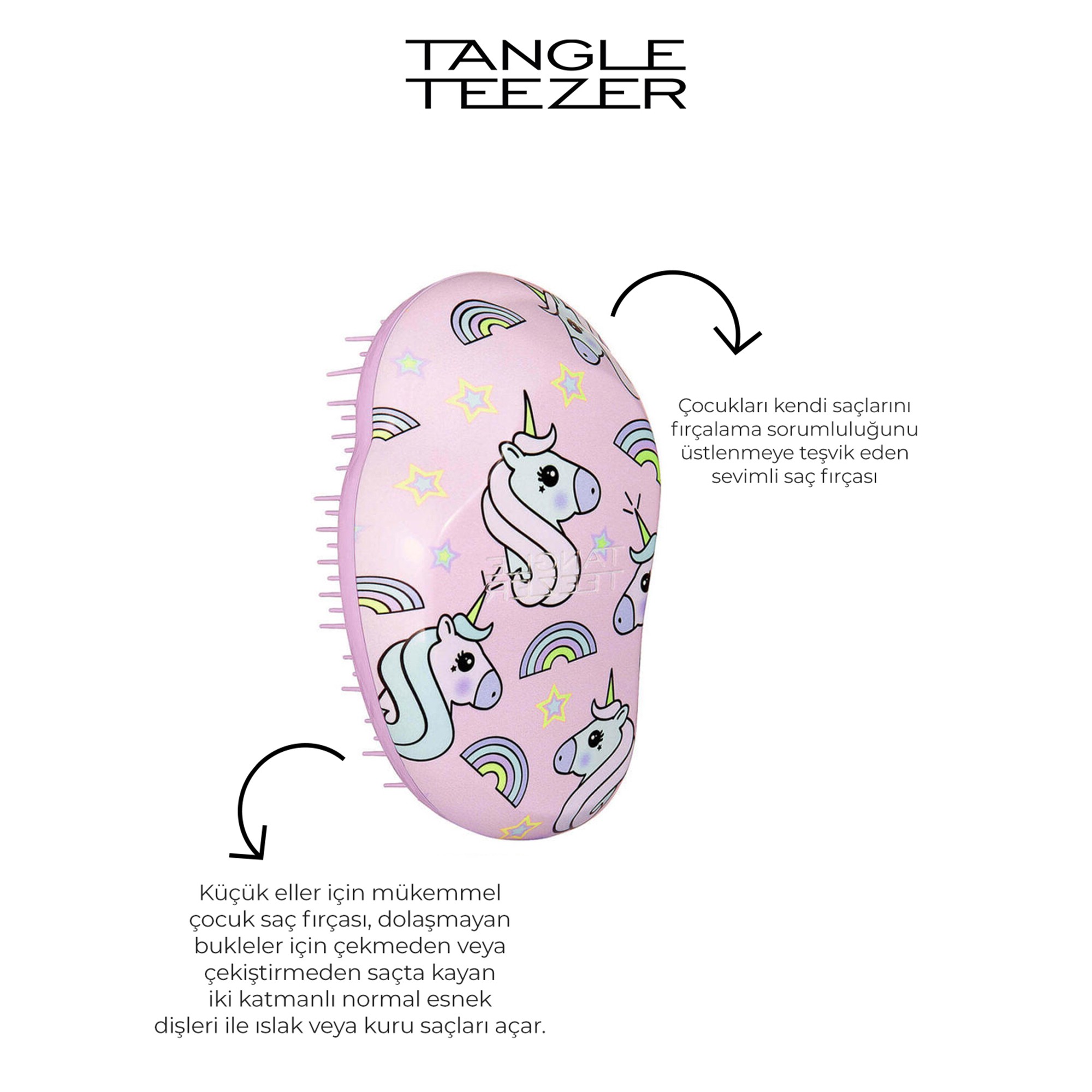 Tangle Teezer Original Mini Unicorn Magic Çocuk Saç Fırçası