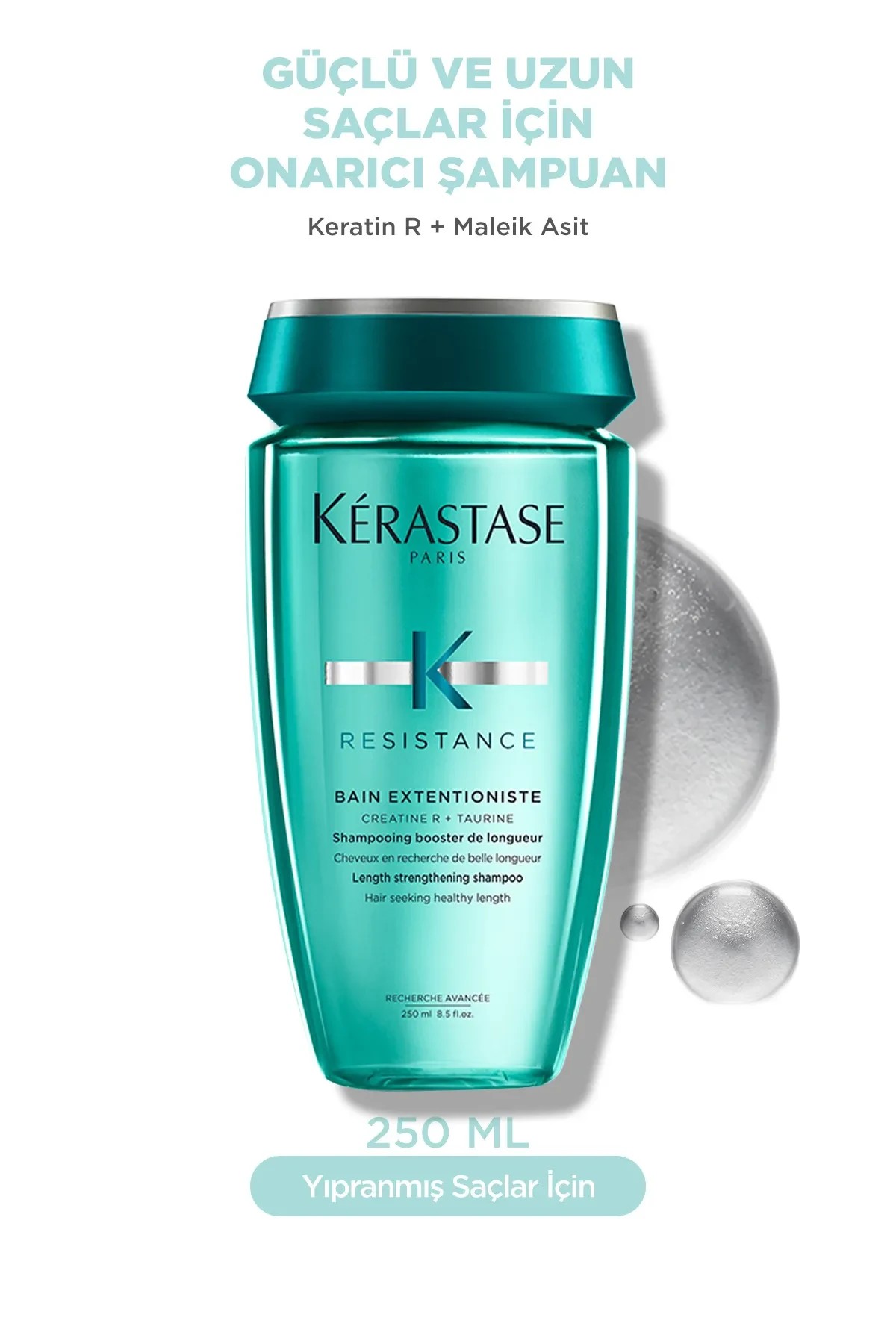KERASTASE Resistance Bain Extentioniste Uzun Saçlar İçin Güçlendirici ve Koruyucu Şampuan 250ml