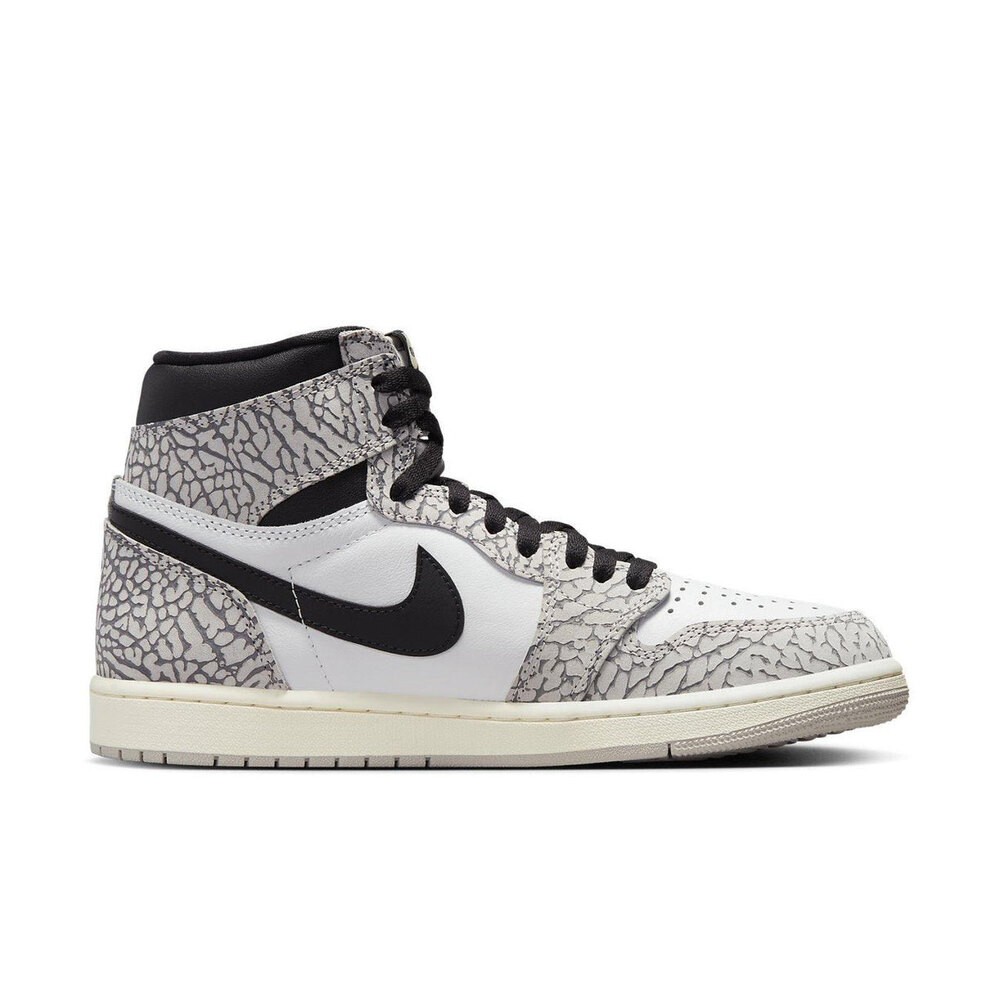 Air Jordan 1 High White Cement