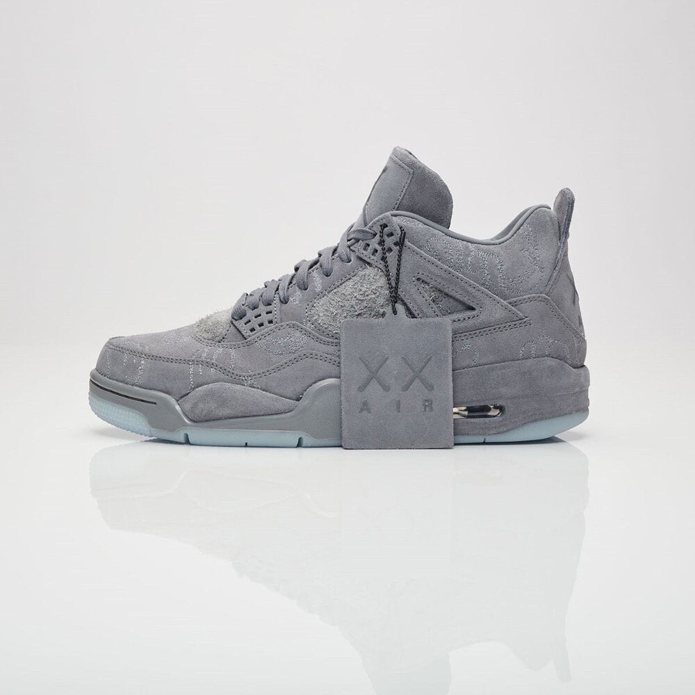 Air Jordan 4 Retro x KAWS “Cool Grey”