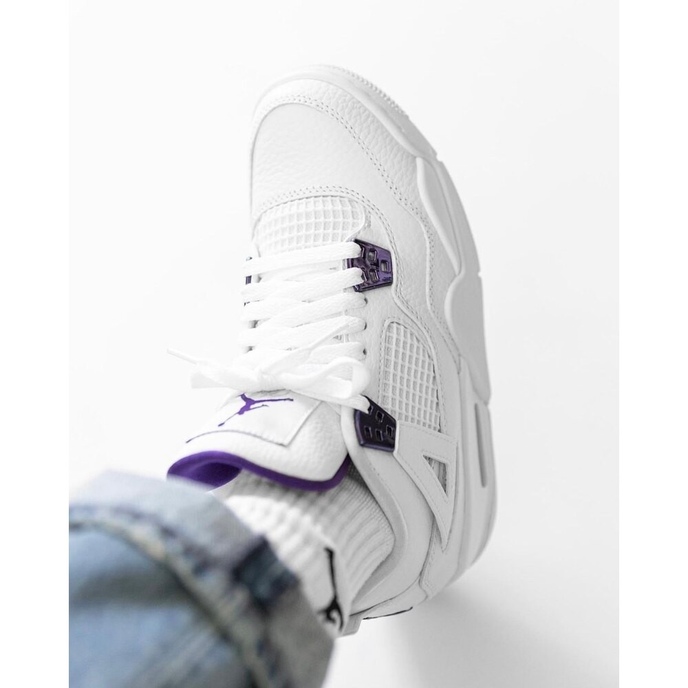 Air Jordan 4 Retro Metallic Purple