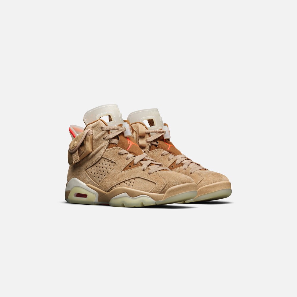 Air Jordan X Travis Scott Retro 6 British Khaki