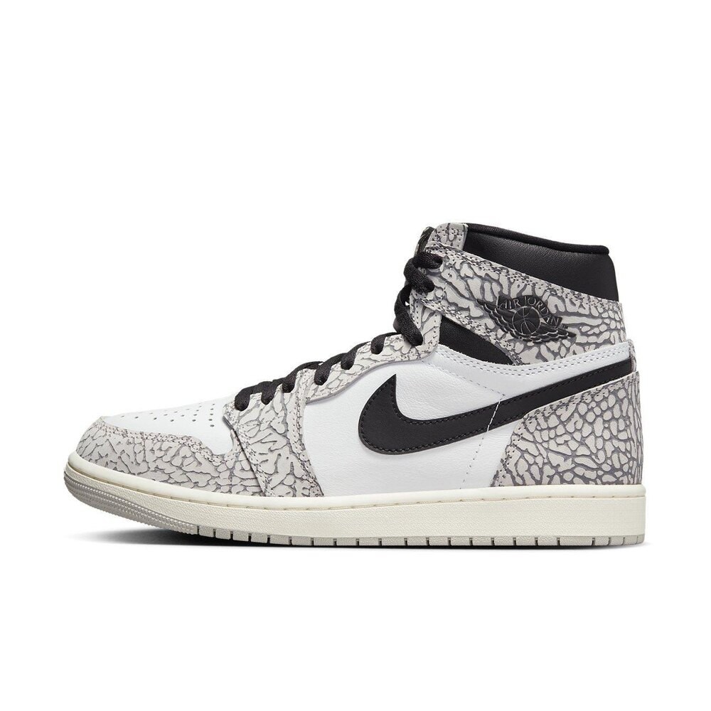 Air Jordan 1 High White Cement