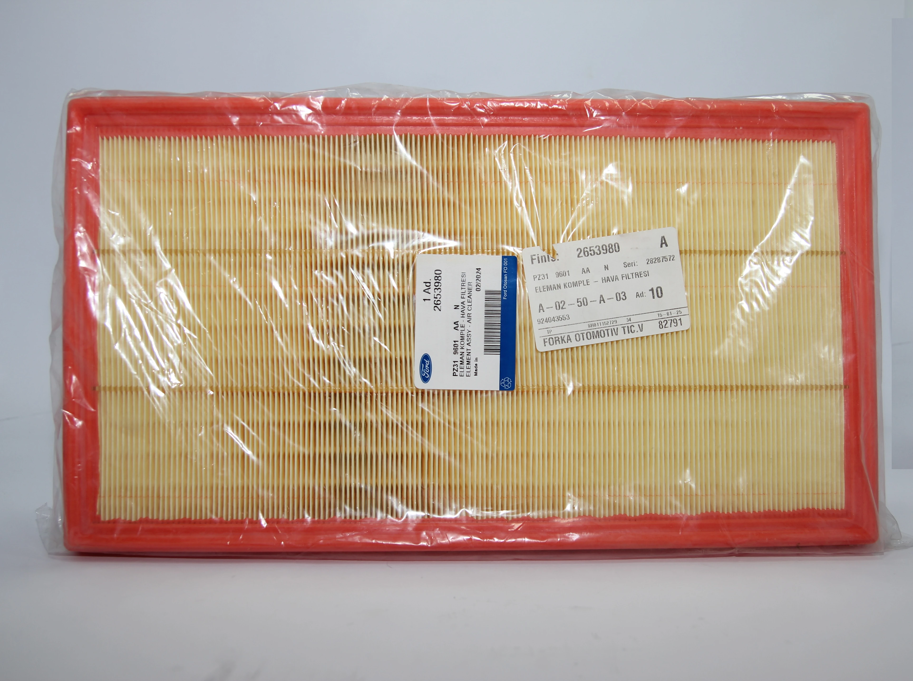 FORD TRANSİT 2.0 EcloBlue Panther Hava Filtresi 2019 - 