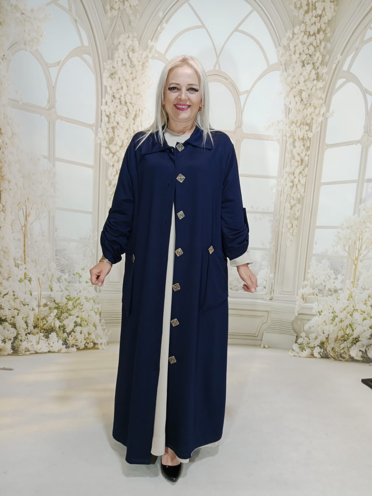 BÜYÜK BEDEN KAP  - LACİVERT