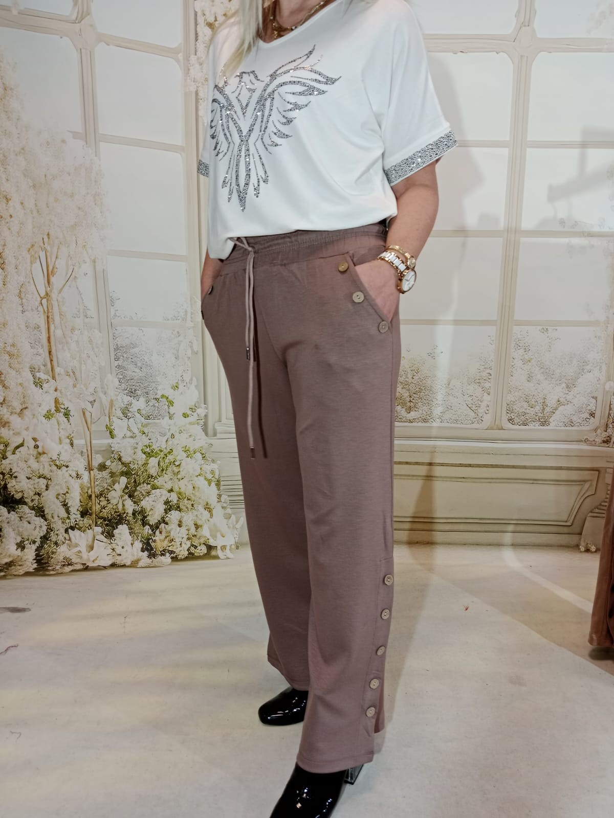 oysho pantalon - BEJ