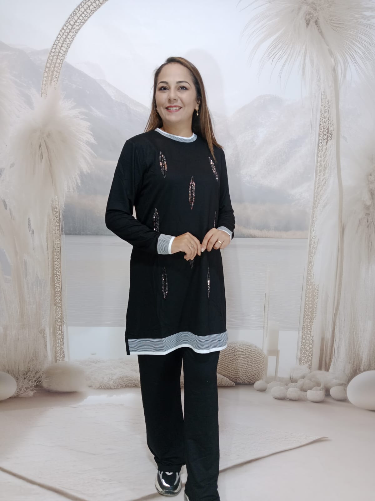 BAMBU 2Lİ TAŞLI TAKIM