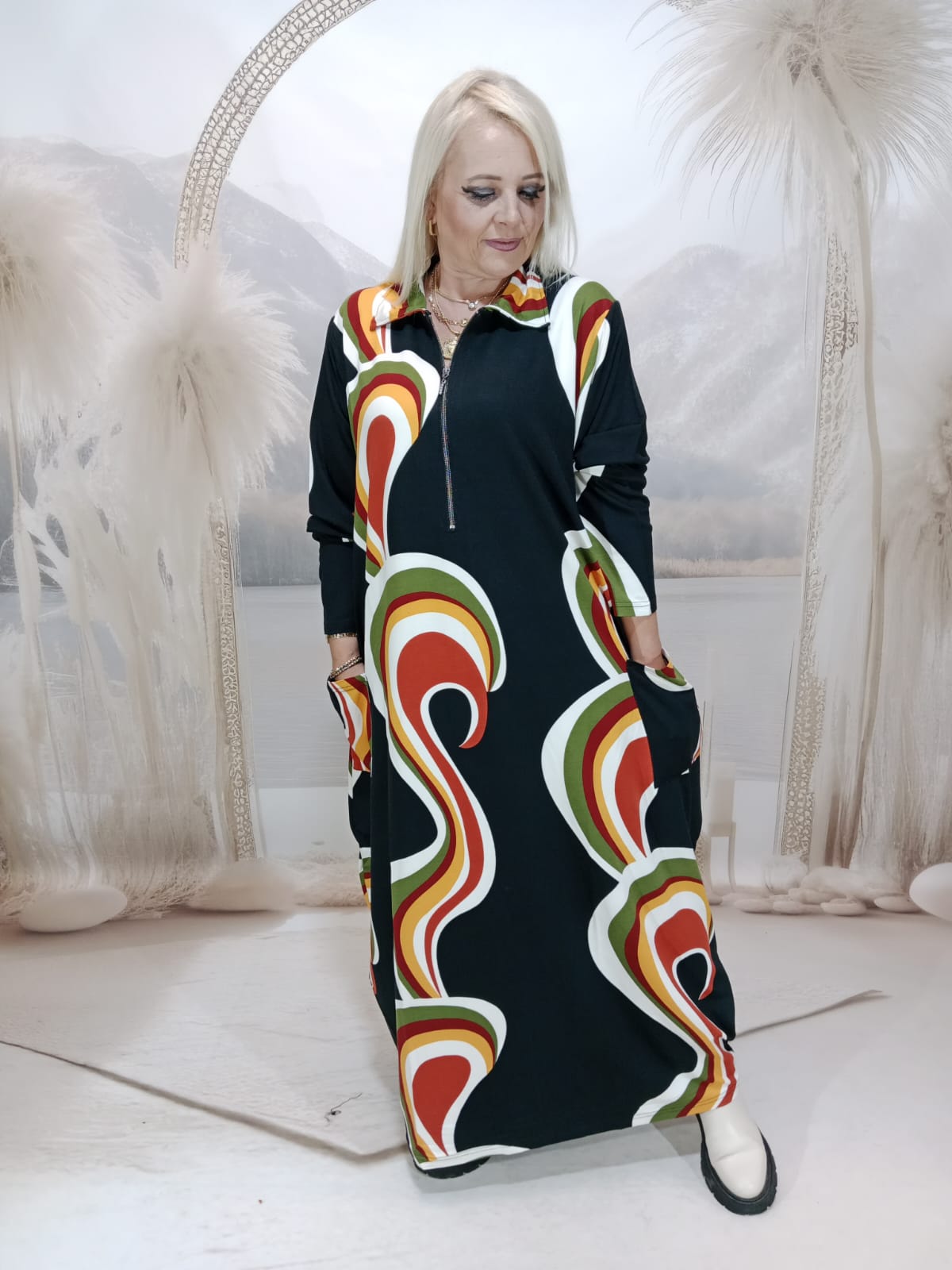 ŞALVAR ELBİSE  - TANYELİ