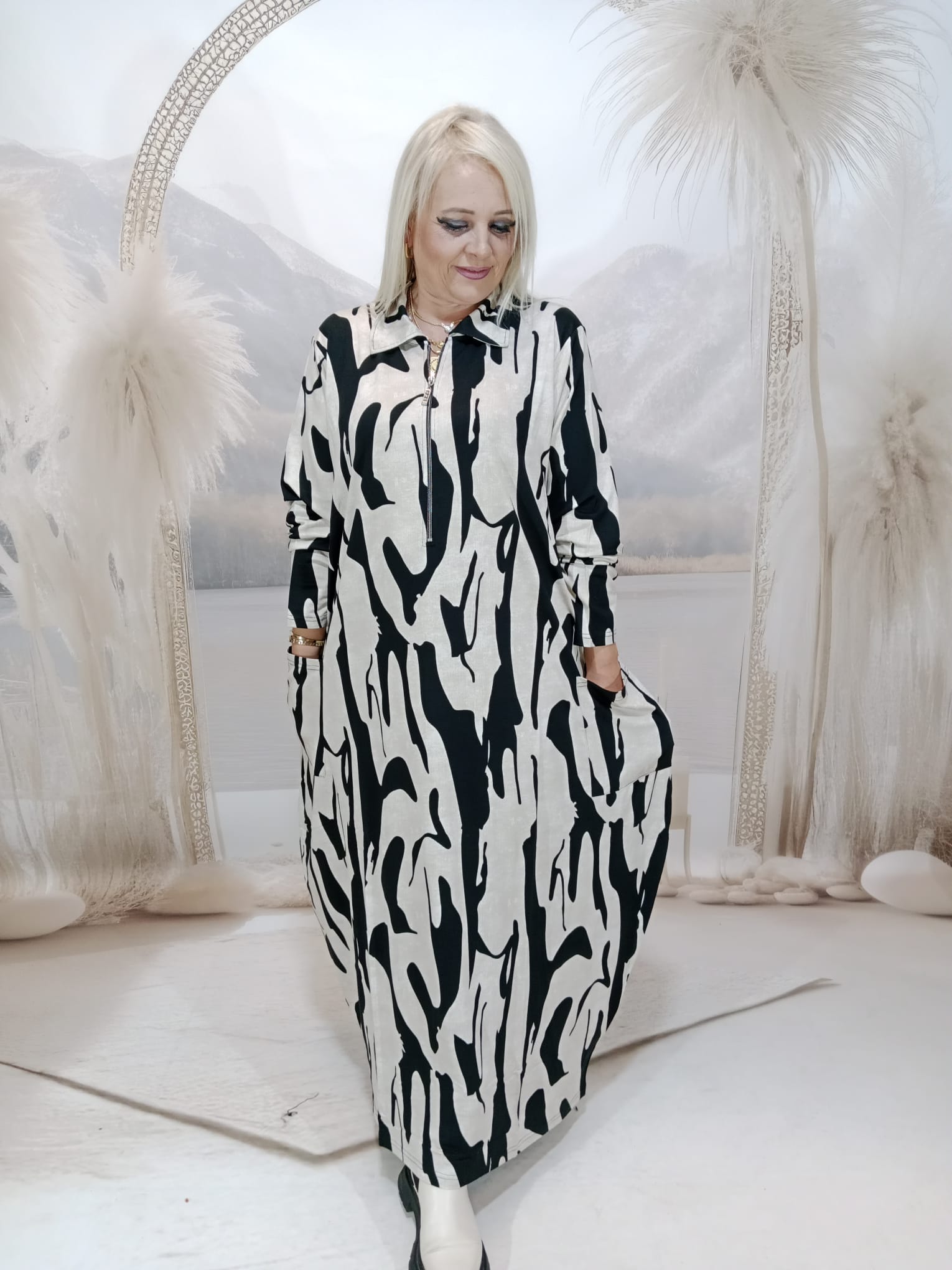 ŞALVAR ELBİSE  - GÖLGE