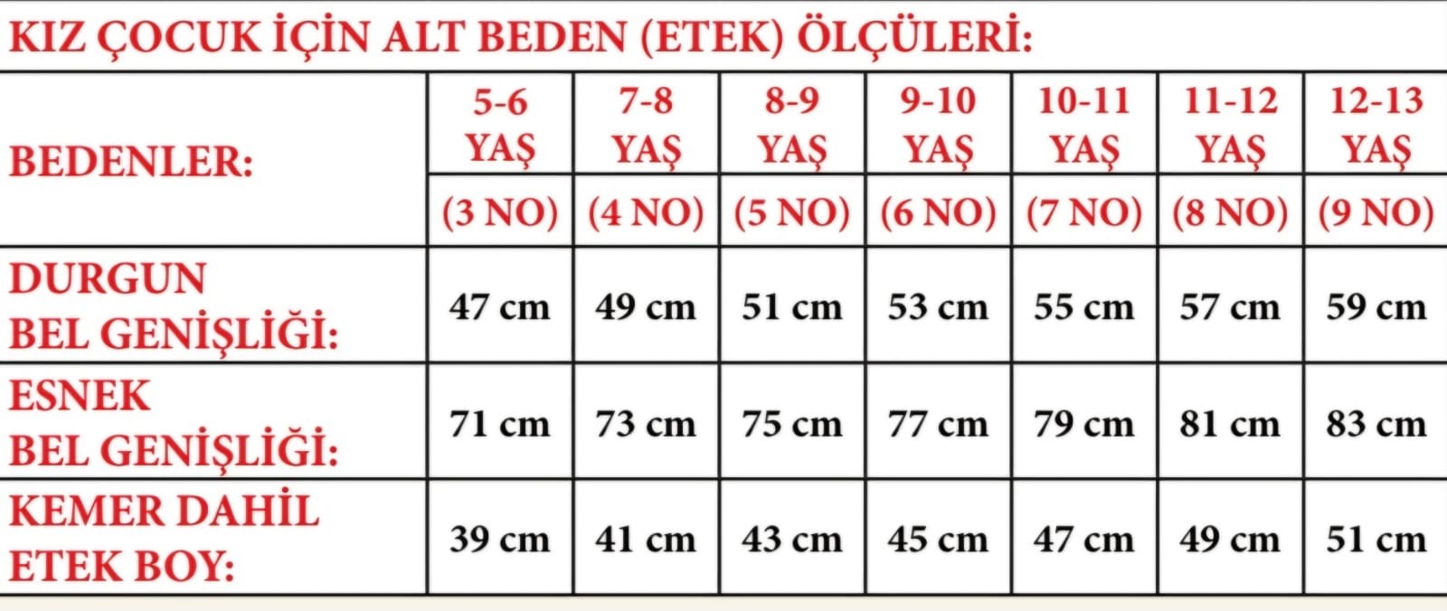 Kız Çocuk Etek-Bady