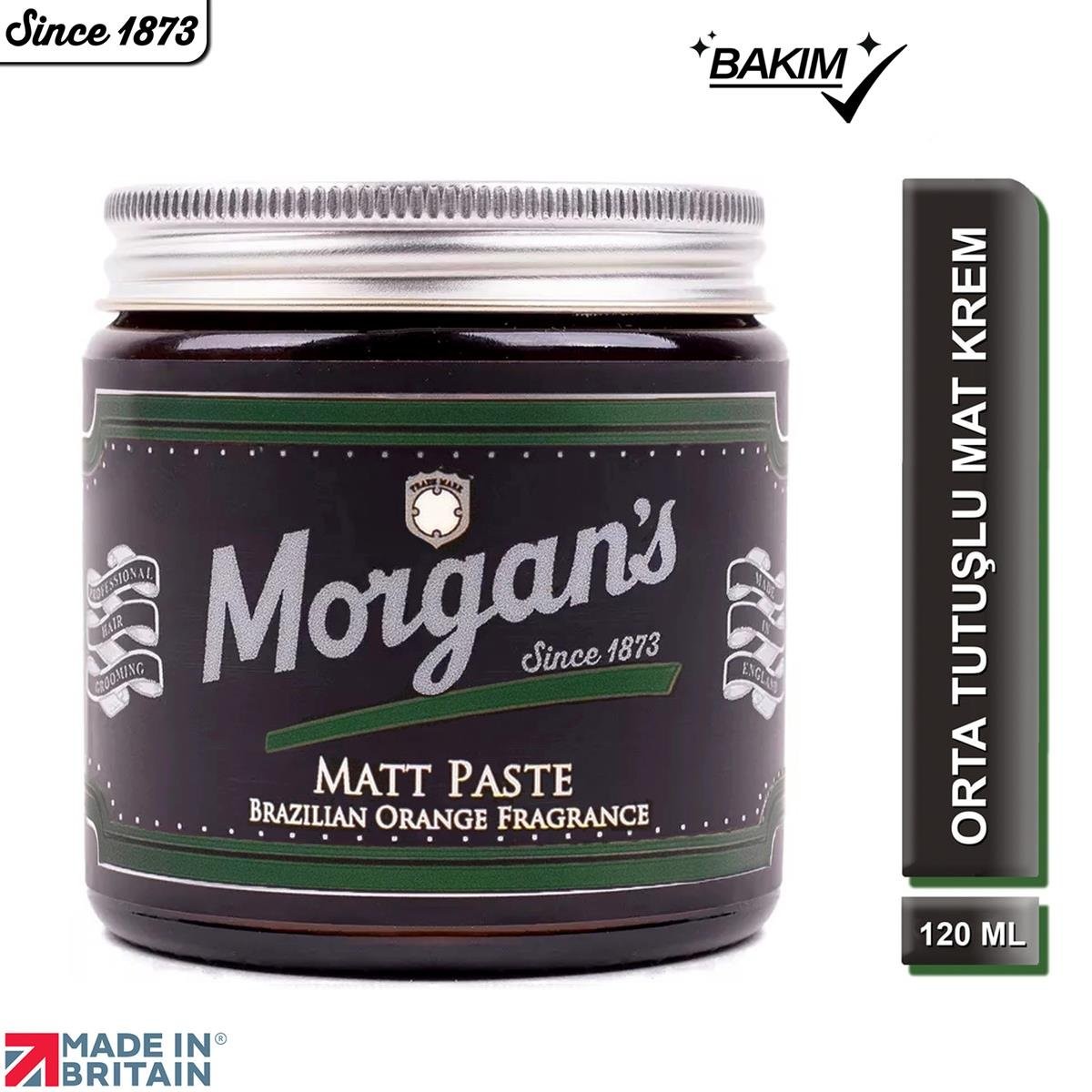 Matt Paste Brazilian Orange - Mat, Orta Tutuşlu Saç Şekillendirme Kremi 120 ml