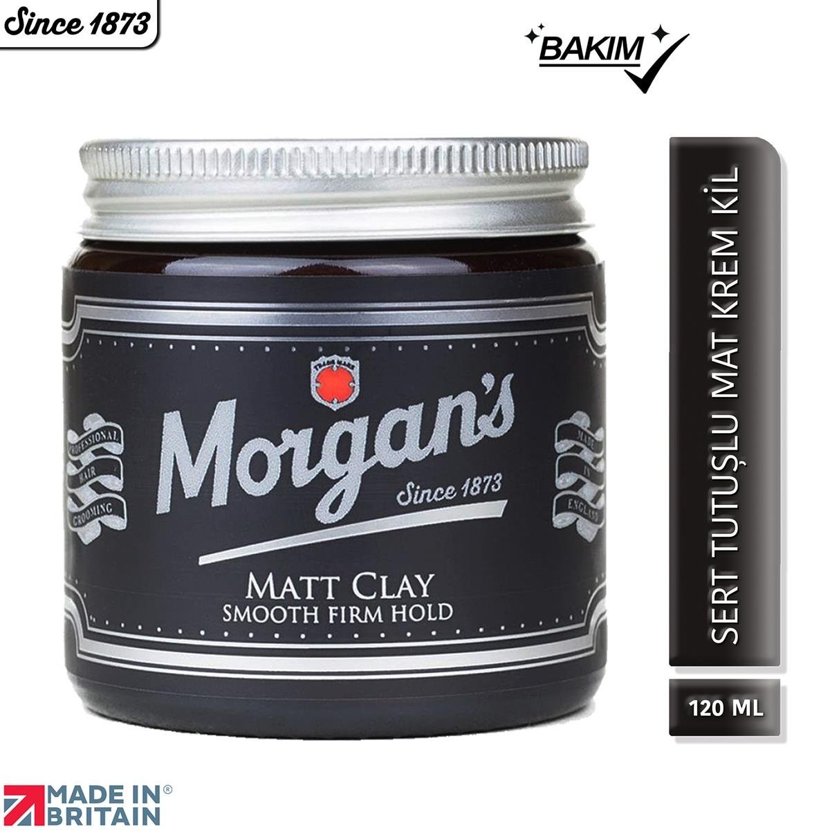 Matt Clay Smooth Firm Hold - Güçlü Tutuş Sağlayan Şekillendirici Kil 120 ml