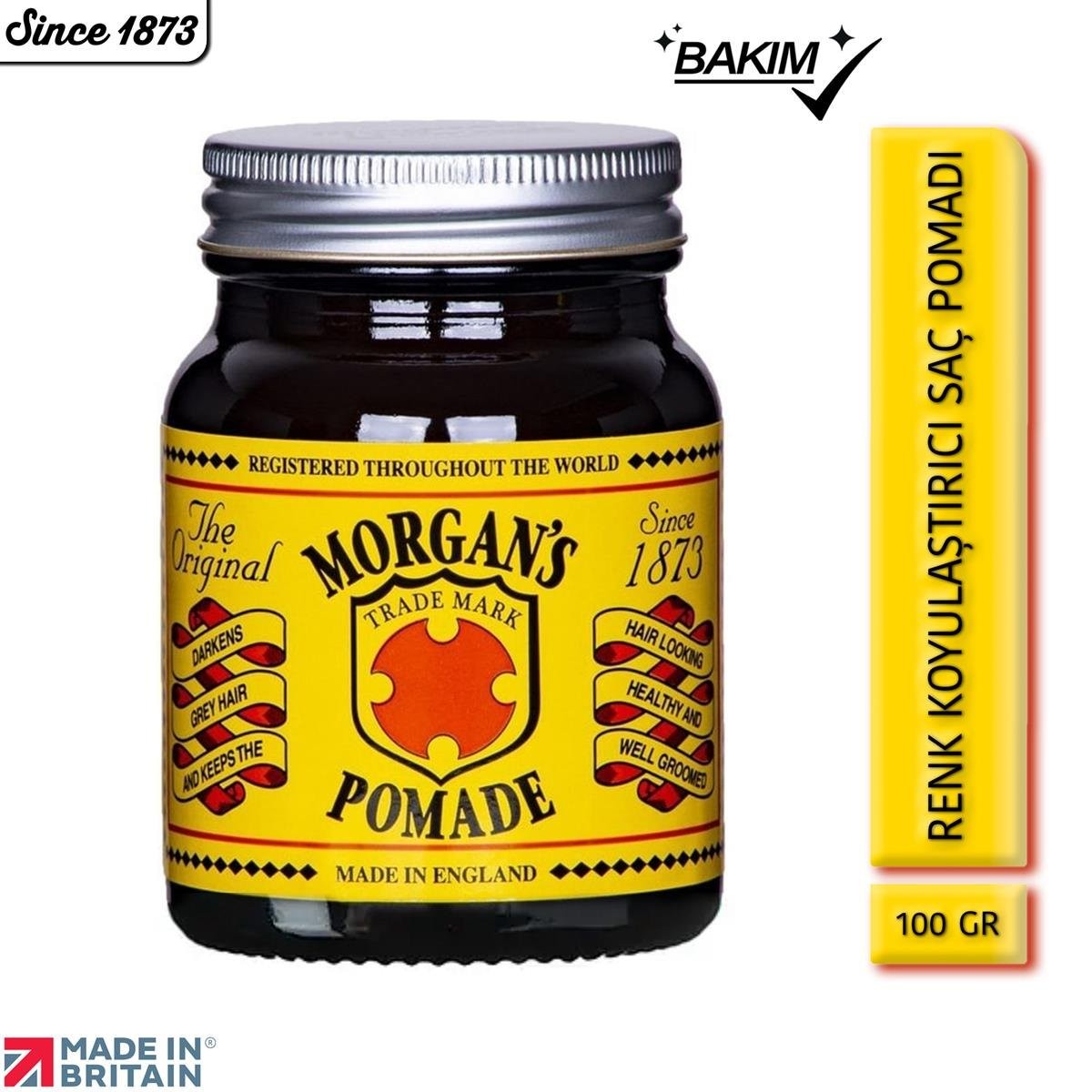 Hair Darkening Pomade - Grileşen Saçlara Özel Renk Koyulaştırıcı Pomad 100 ml