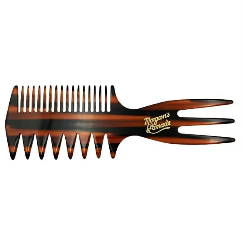 Three Way Afro Pomade Comb - 3 Kademeli Profesyonel Tarak