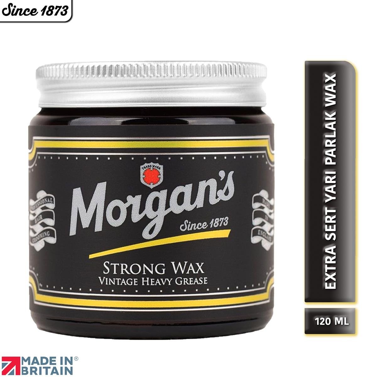 Strong Wax Vintage Heavy Grease - Zor Saçlara Özel Güçlü Tutuşlu  Wax 120 ml