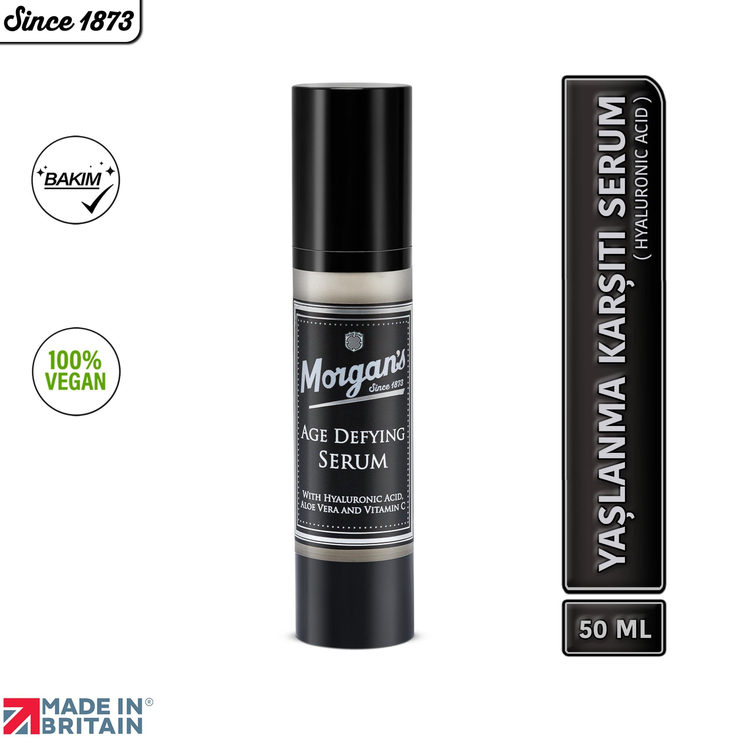Age Defying Serum - Yaşlanma Karşıtı Nemlendirici Erkek Cilt Bakım Serumu 50 ml