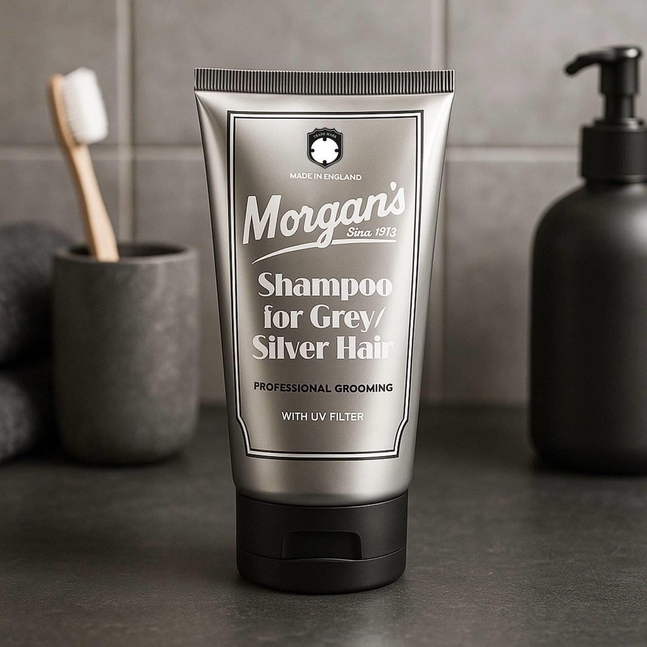 Grey & Silver Shampoo - Beyaz ve Gri Saçlar için Erkek Şampuanı 150 ml