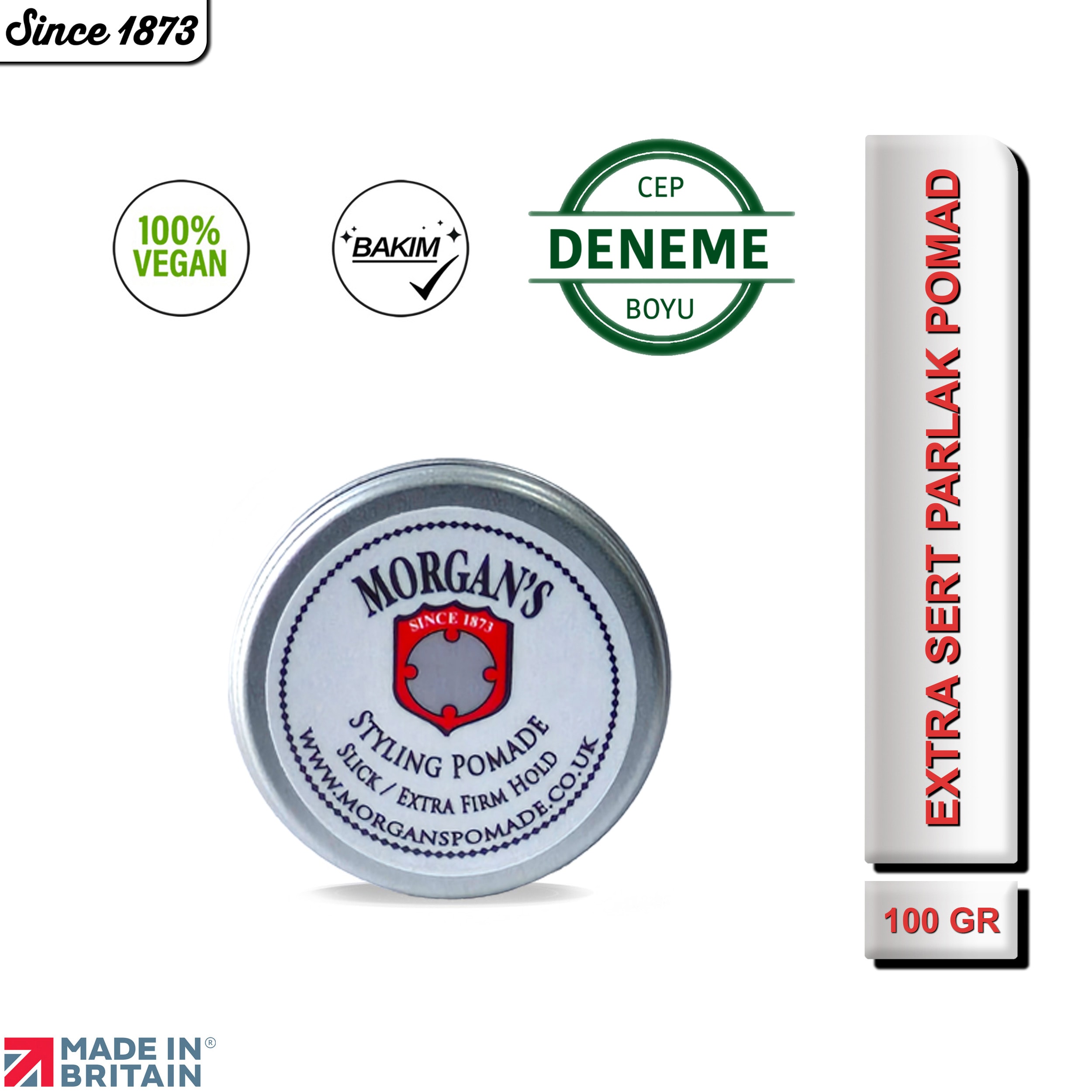 Styling Pomade Extra Firm Hold - Extra Sert Tutucu Şekillendirici Pomad (SLVER LABEL) 15 gr