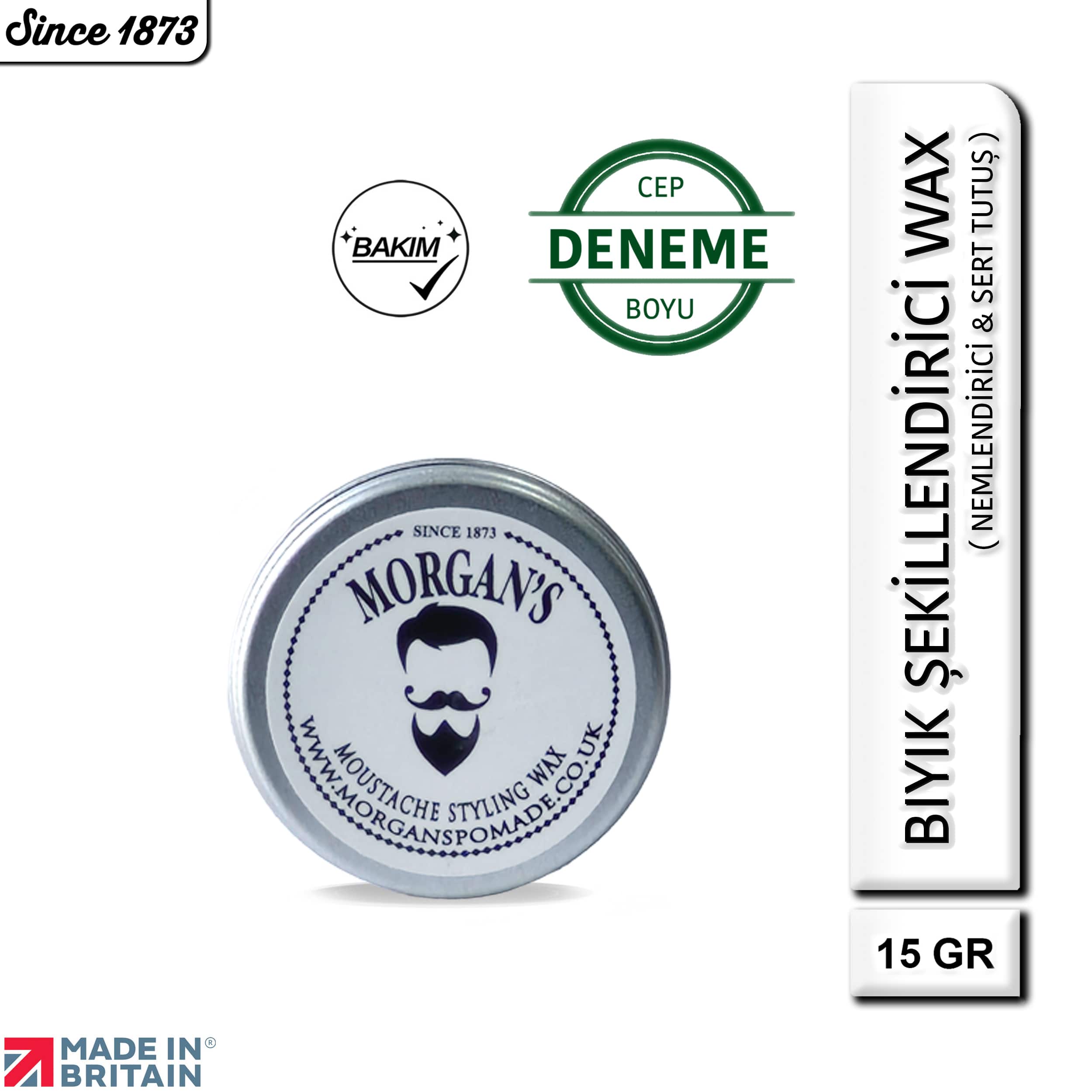 Seyahat Boy Beard & Moustache Wax - Sakal ve Bıyık Şekillendirici Wax 15 gr