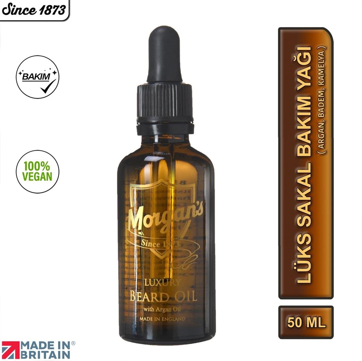 Luxury Beard Oil - Argan Yağlı Sakal Bakım Yağı 50 ml