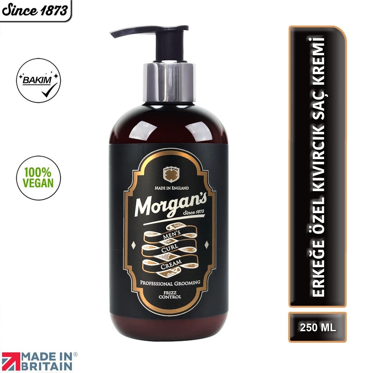 Curls Men Cream - Bukle Belirginleştirici Şekillendirici Erkek Saç Kremi 250 ml