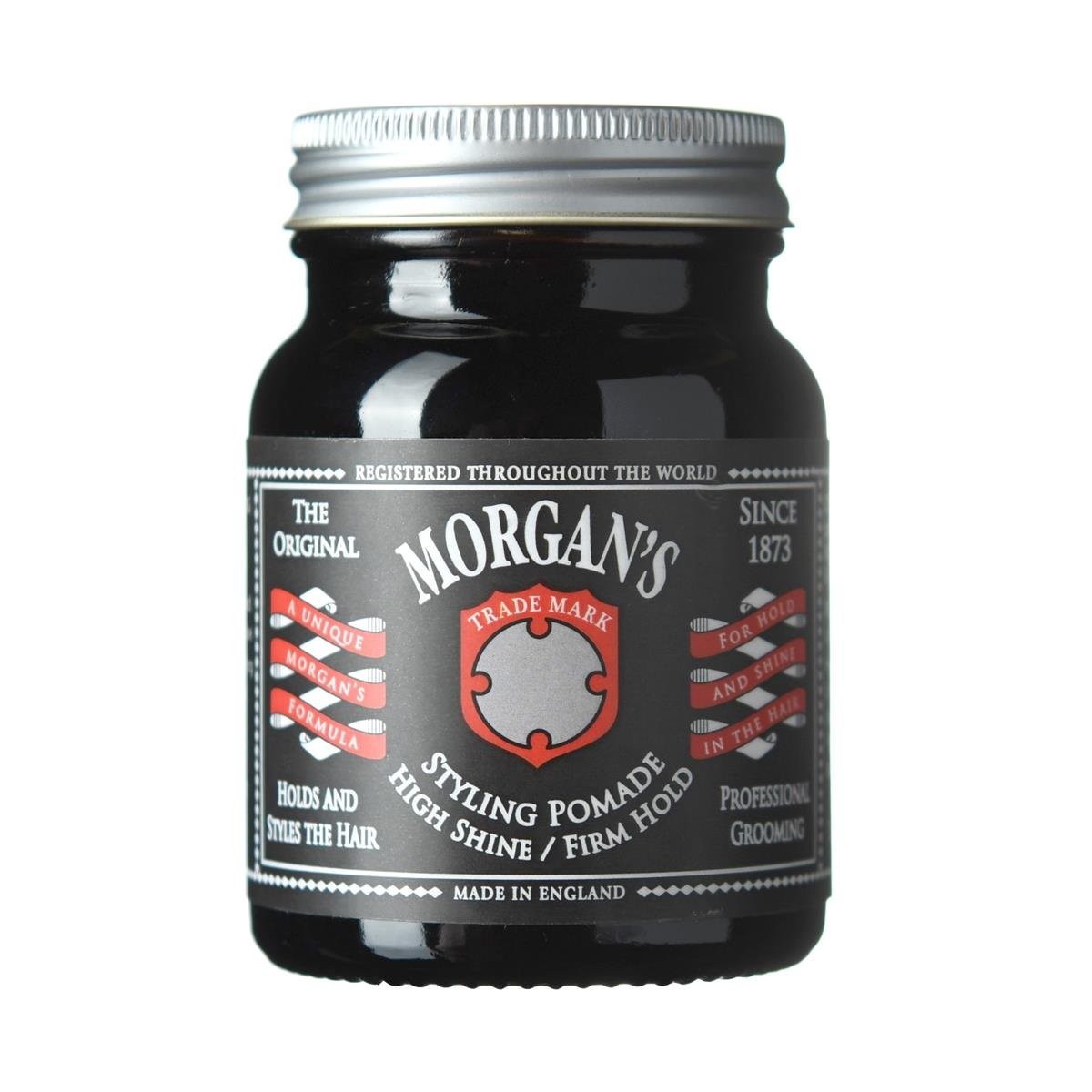 High Shine Firm Hold Pomade -Sert Tutuş, Parlaklık Veren Saç Şekillendirici Pomad (BLACK LABEL) 100 gr