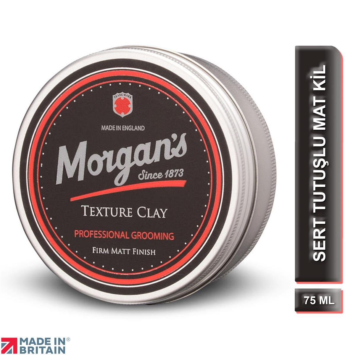 Texture Clay - Kuru Saça Doku Veren Mat Bitişli Şekillendirici Kil 75 ml
