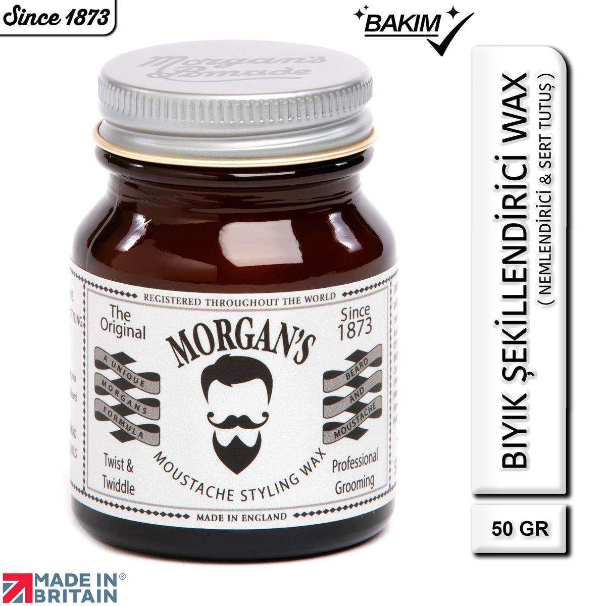 Moustache Styling Twist Wax - Sert Tutuşlu Bıyık Şekillendirme Wax 50 gr
