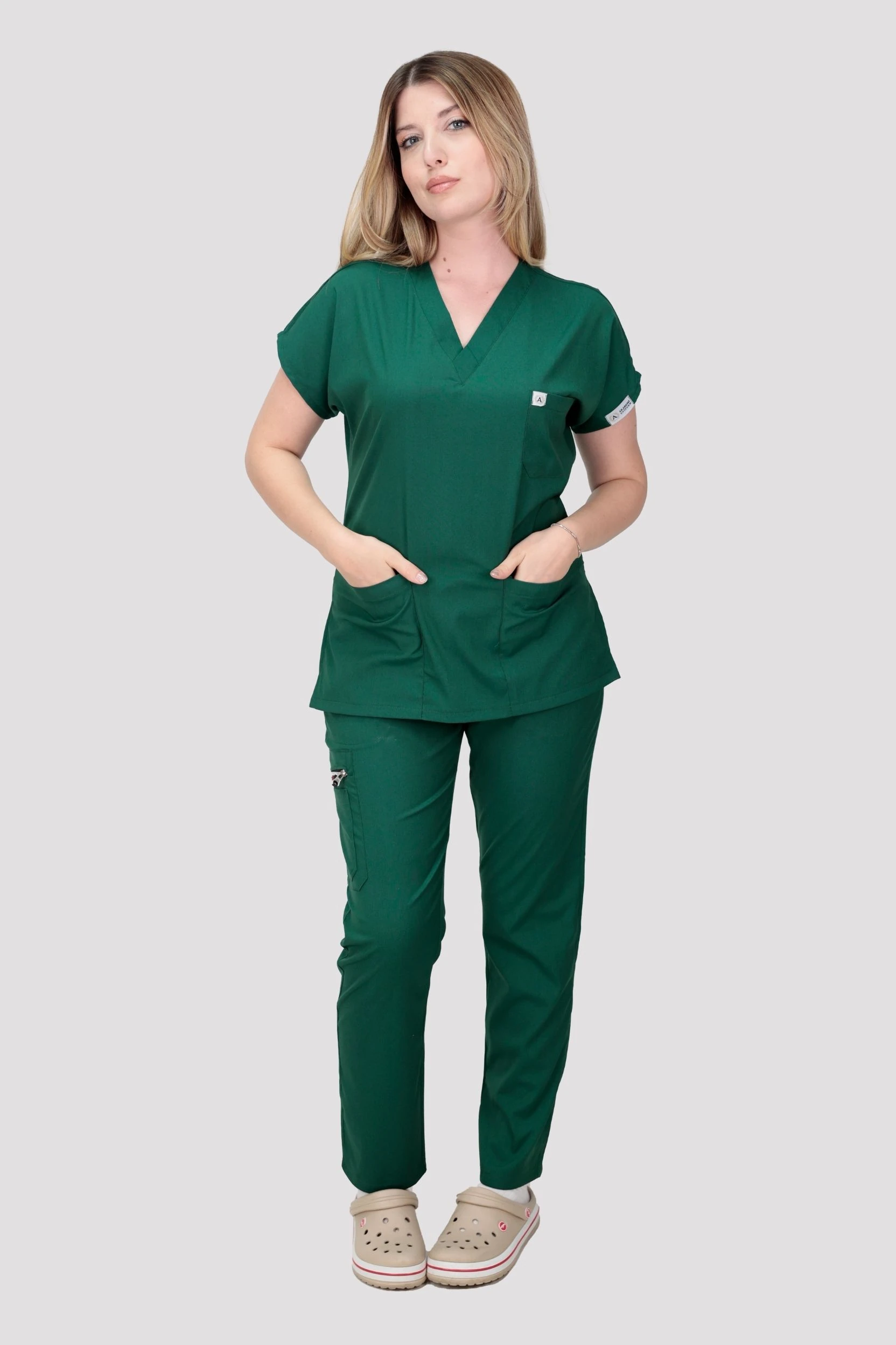 Classics Serisi Kadın Üniforma - Ördek Yeşili