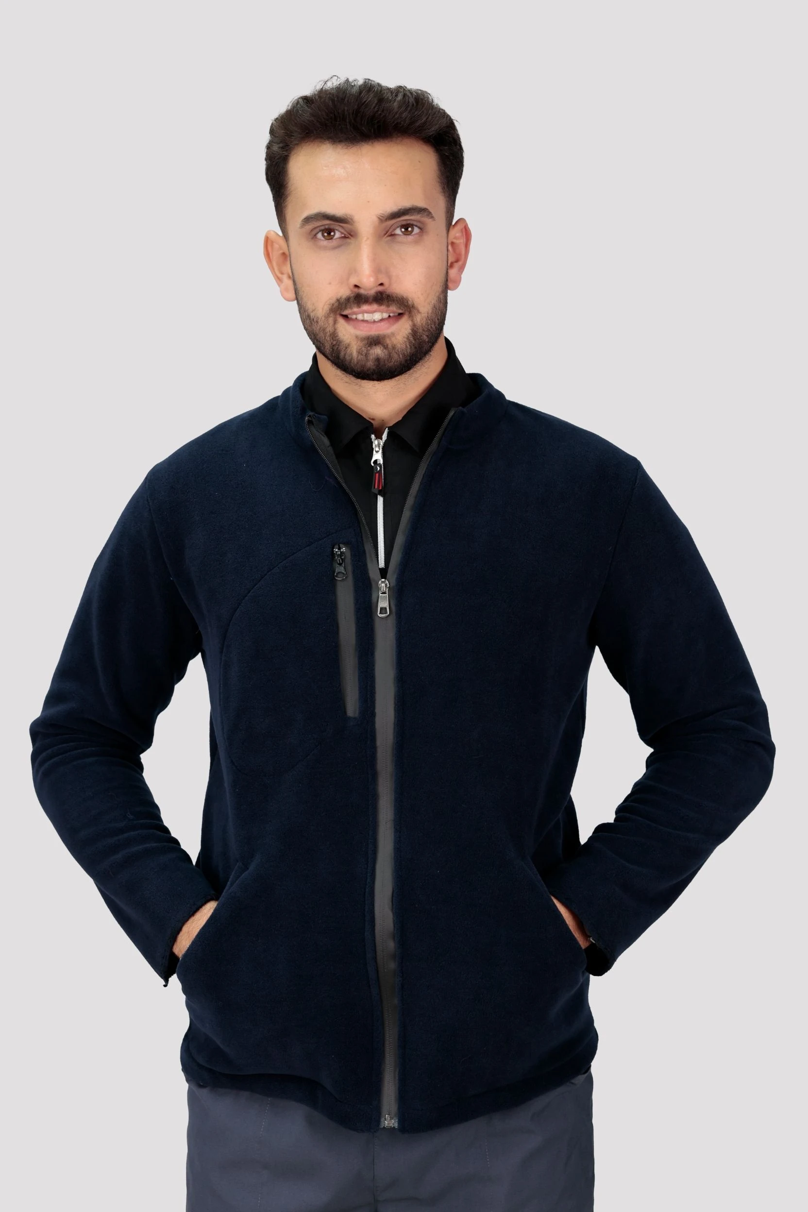 Erkek Polar Doktor Hemşire Eczacı Estetisyen - Lacivert