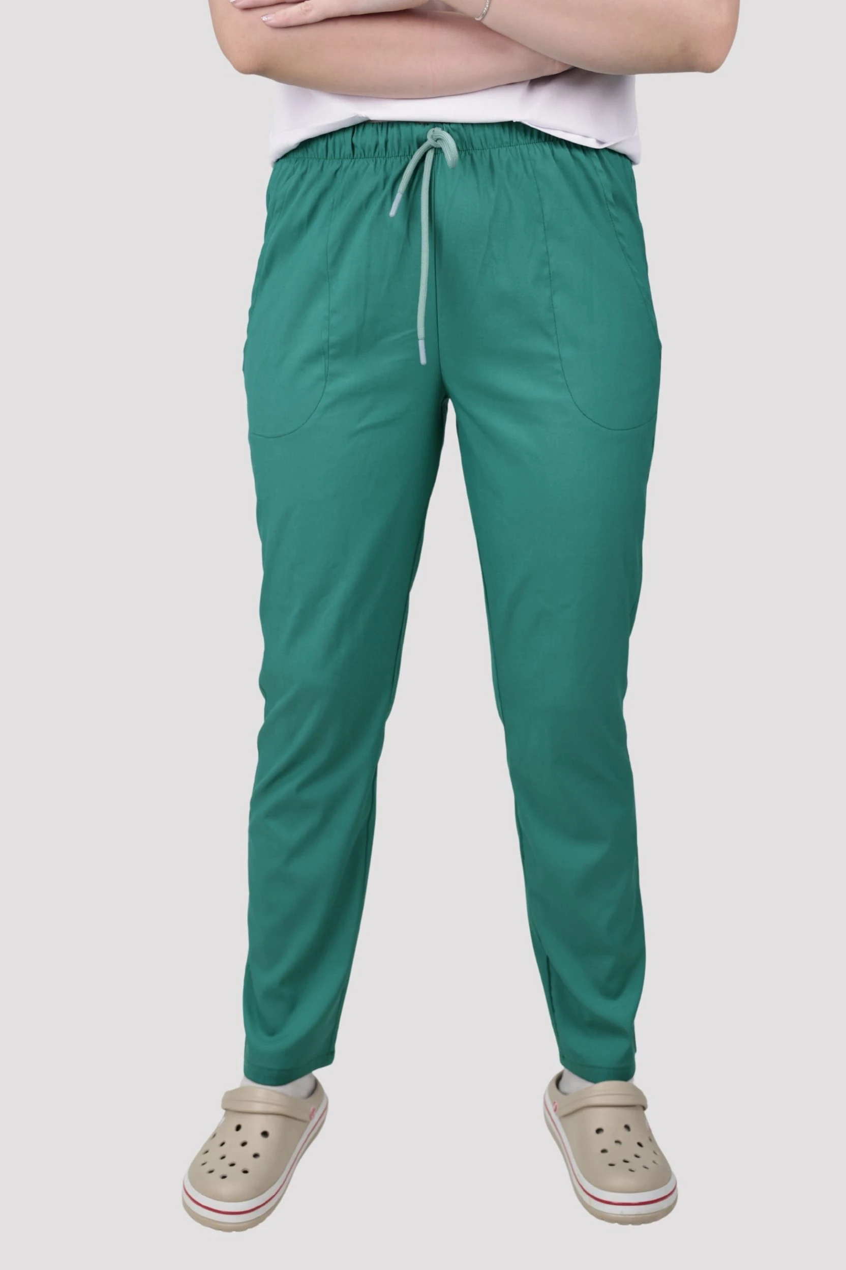 Classic Kadın Tek Alt Hastane Üniforması - Ameliyathane Yeşili