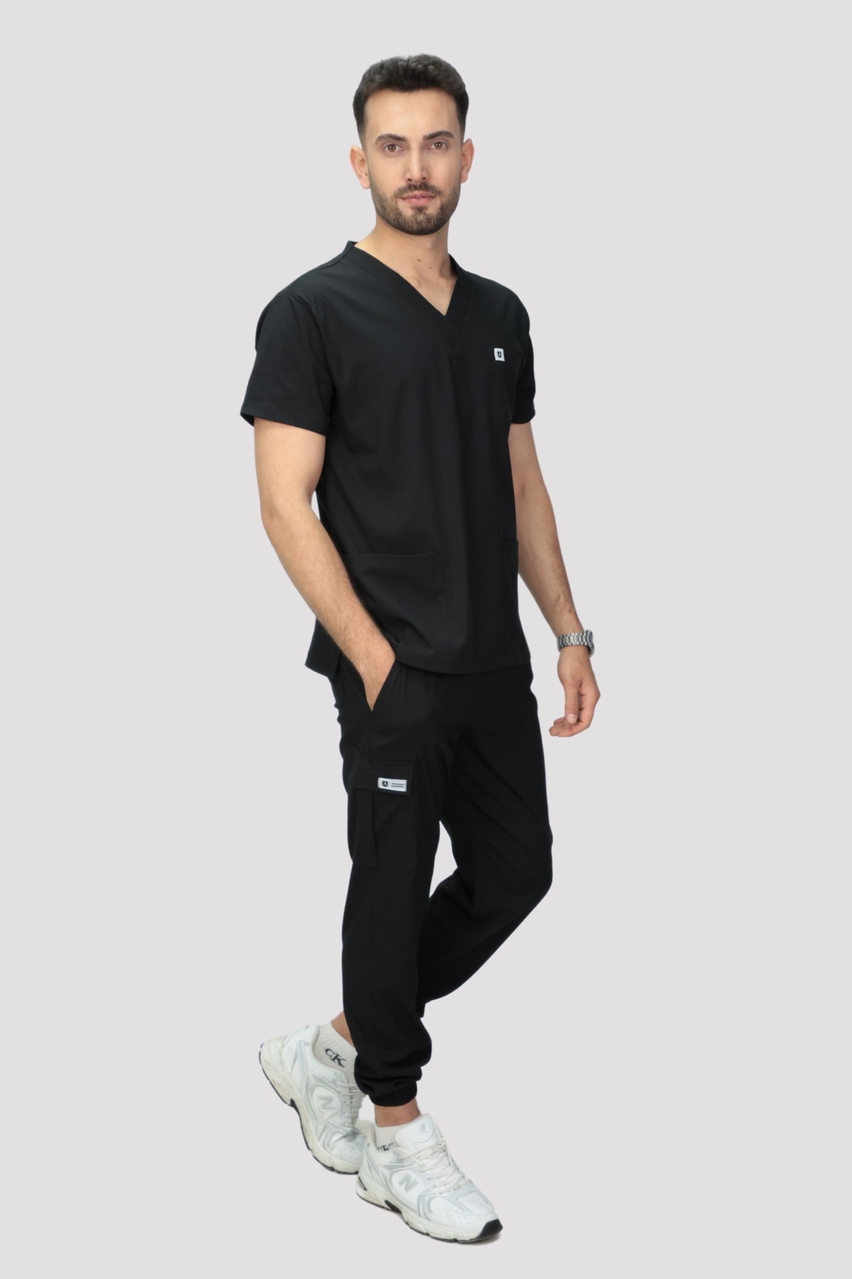 Jogger Serisi Erkek Üniforma - Siyah