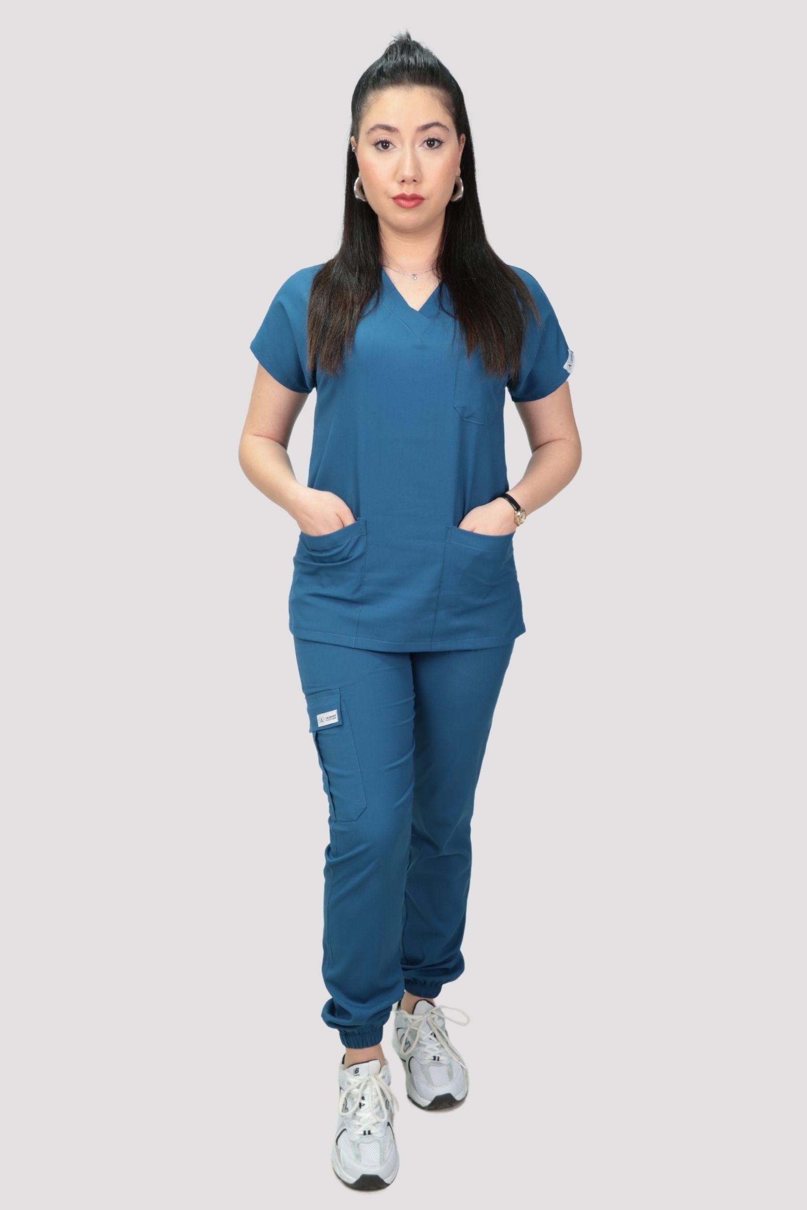 Jogger Serisi Kadın Üniforma - İndigo Mavisi