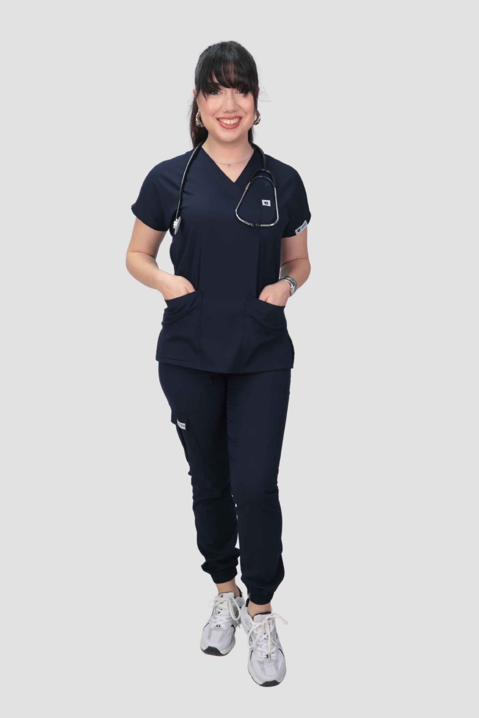 Jogger Serisi Kadın Üniforma - Lacivert