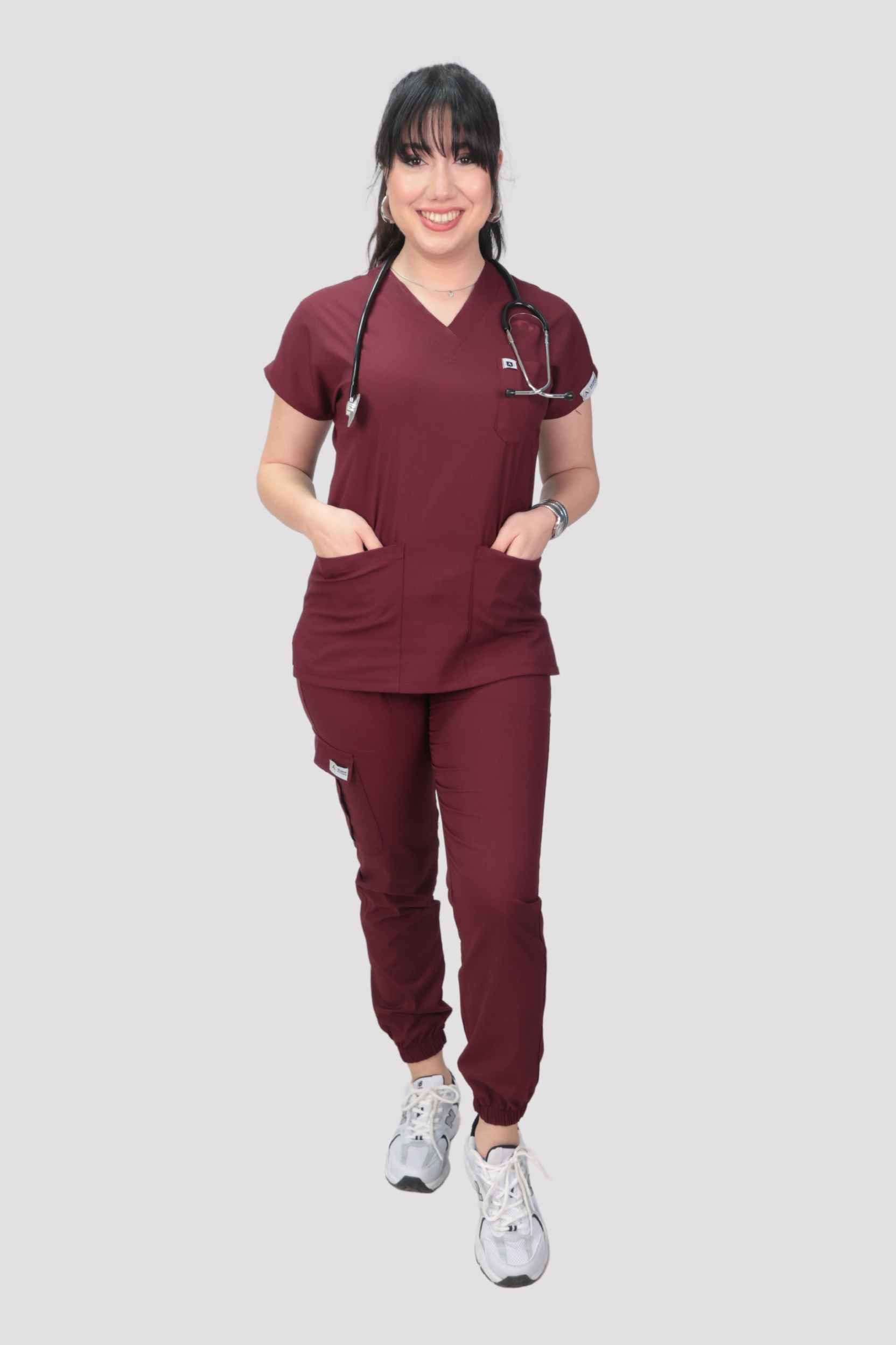 Jogger Serisi - Bordo