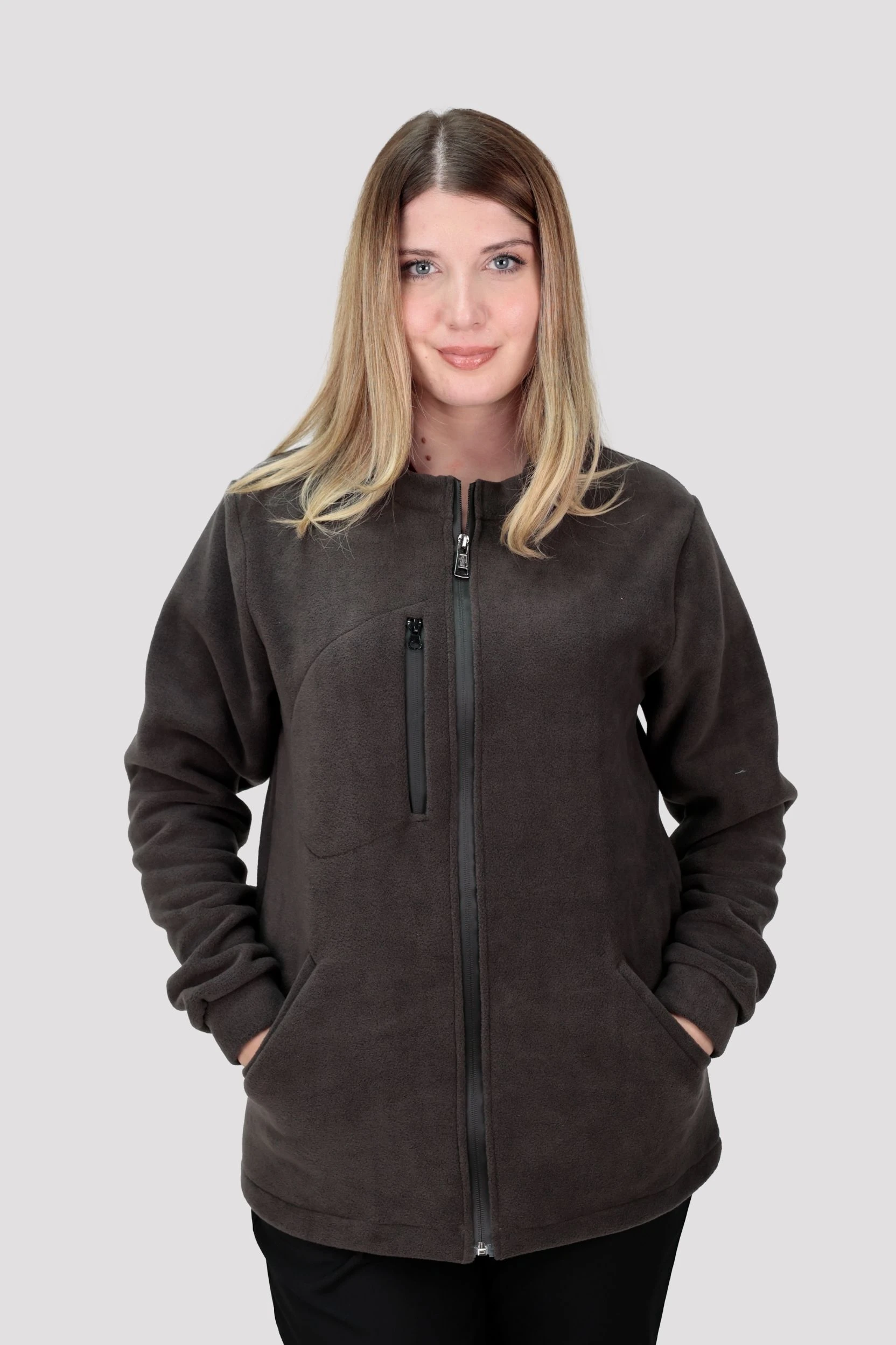 Kadın Polar Doktor Hemşire Eczacı Estetisyen - Antrasit