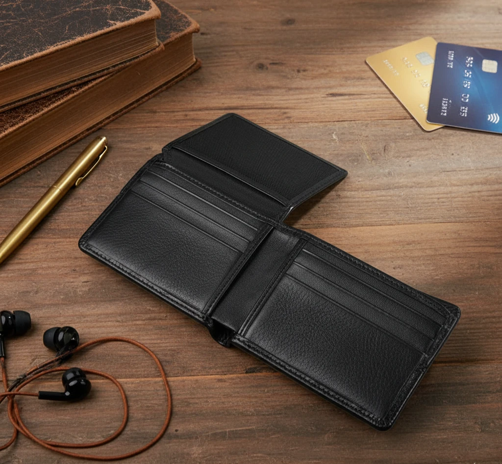 Berlin Minimalist Deri Cüzdan