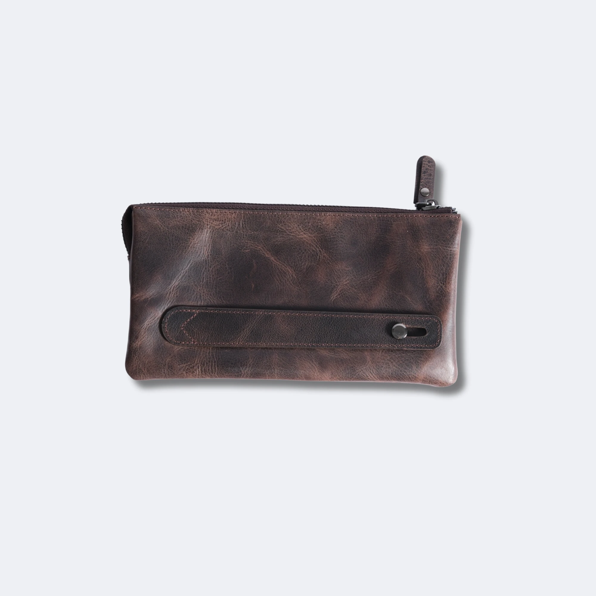 PAŞA - Çift Telefon Bölmeli Deri Portföy