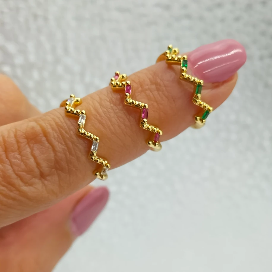 Gold Eklem Serçe Parmak Yüzüğü