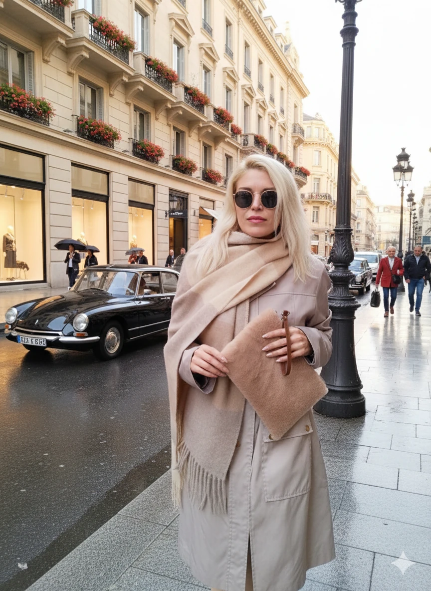 Tay Tüyü Peluş Portföy Çanta 