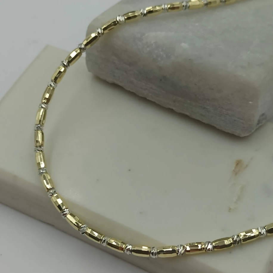 Gold Silver Dorikalı Kolye